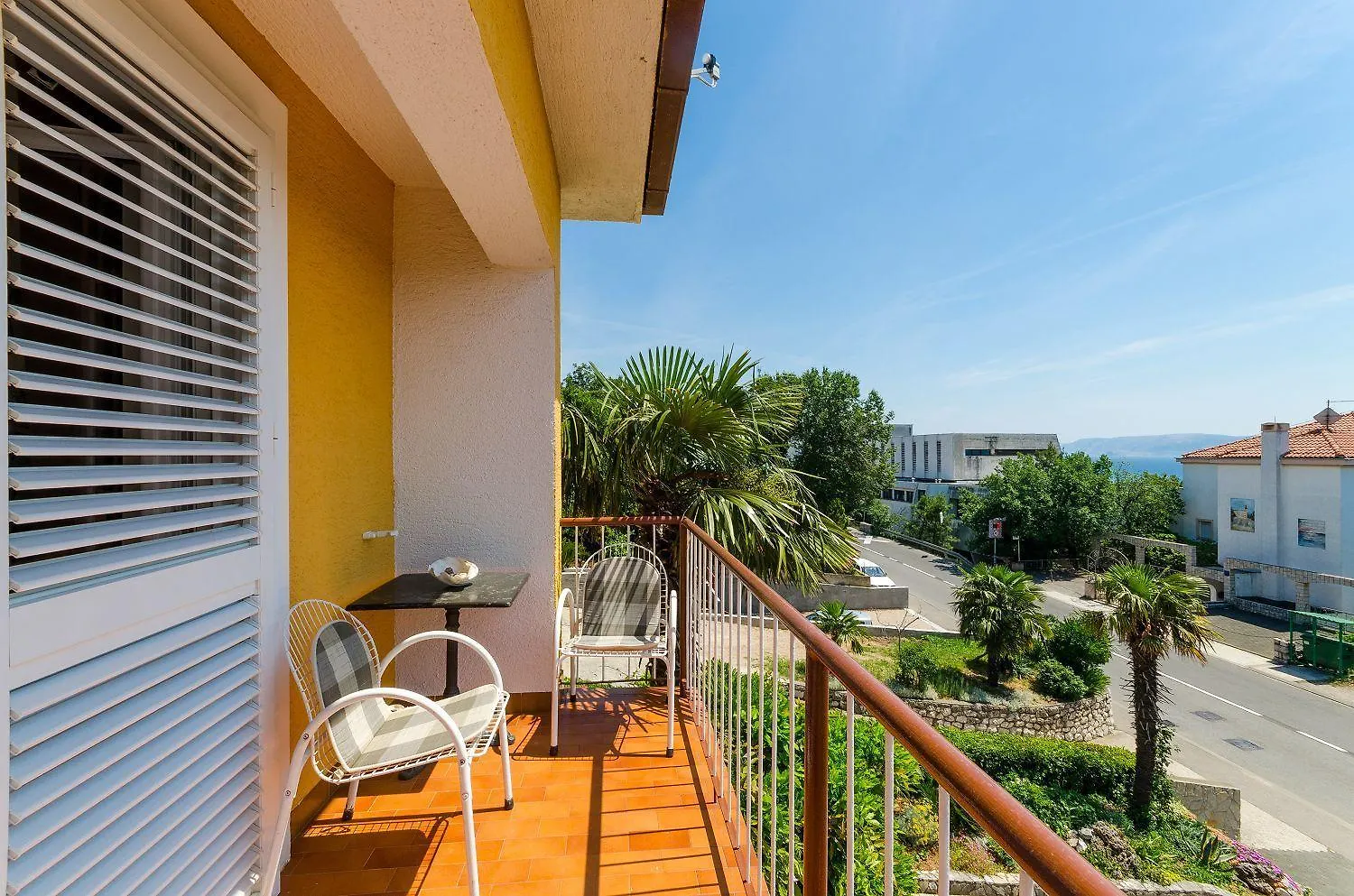 Komfortables Apartment Nur 200 Meter Zum Strand Mit 2 Balkone, Meerblick, Grill Crikvenica 0*,