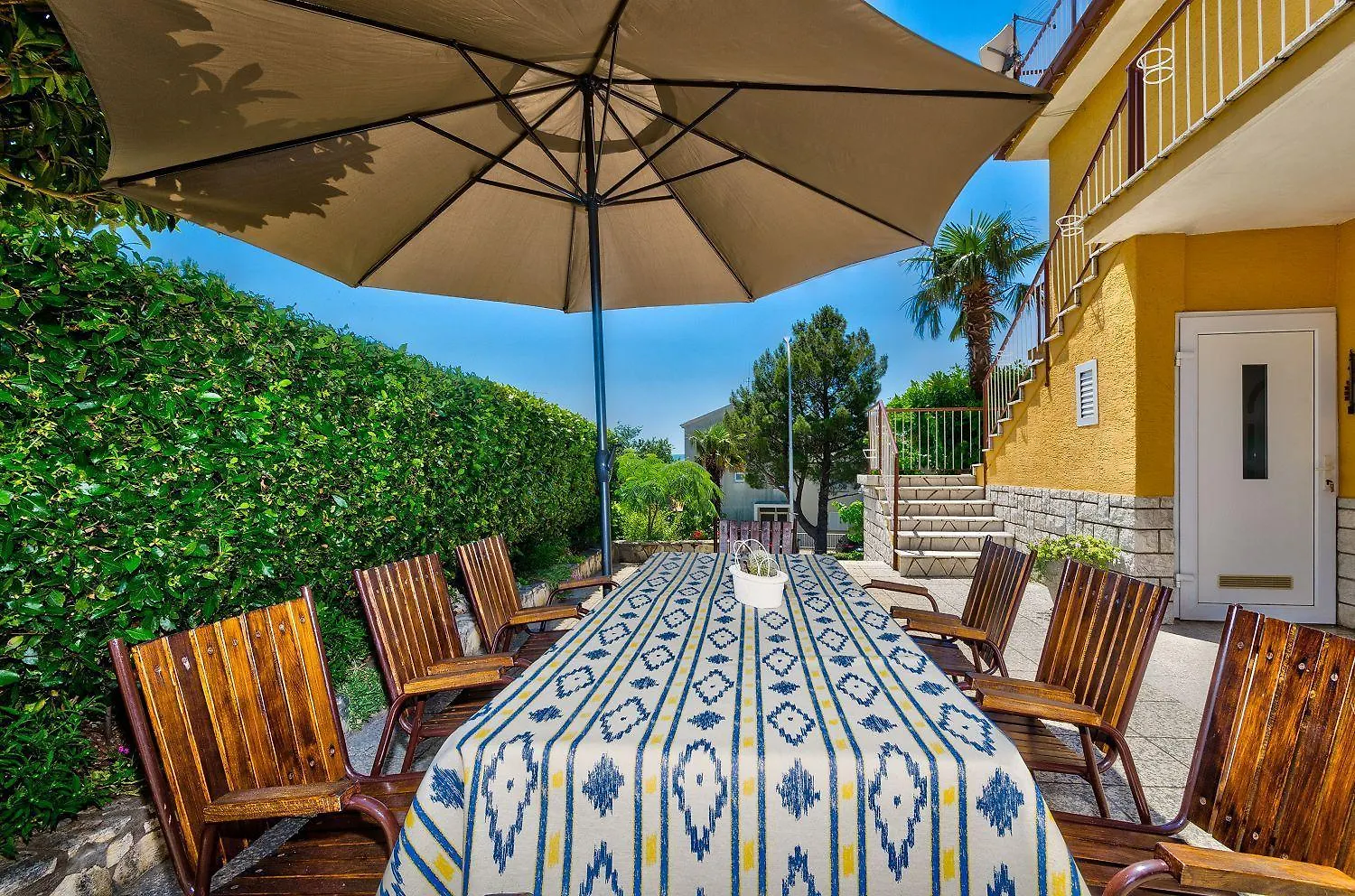 Komfortables Apartment Nur 200 Meter Zum Strand Mit 2 Balkone, Meerblick, Grill Crikvenica 0*,